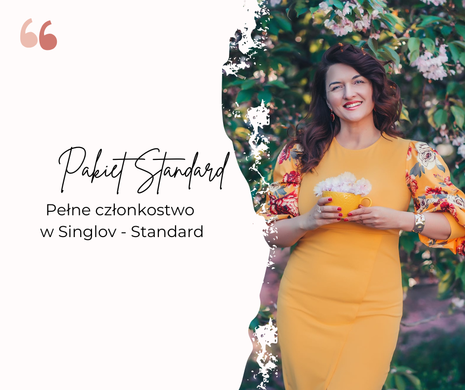 Pełne członkostwo w Singlov - Pakiet Standard